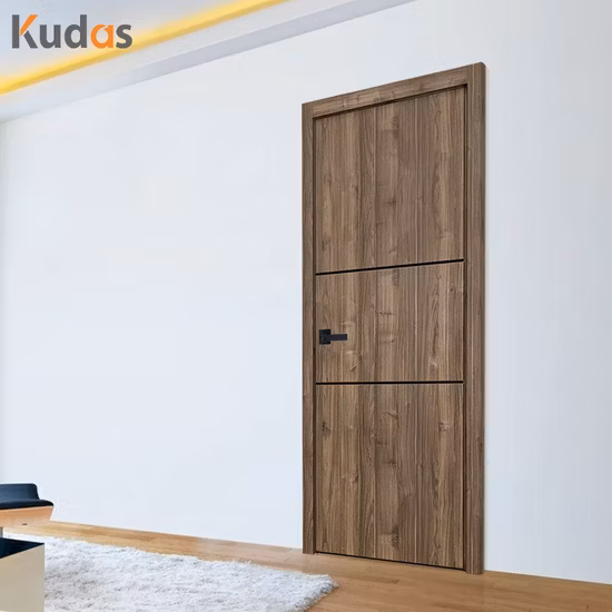 Puerta de WPC de madera interior sólida del cuarto de baño de la cocina de Turquía de la fábrica de China